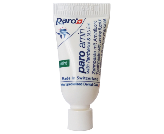 paro® amin Зубная паста на основе аминофторида 1250 ppm, 3 мл
